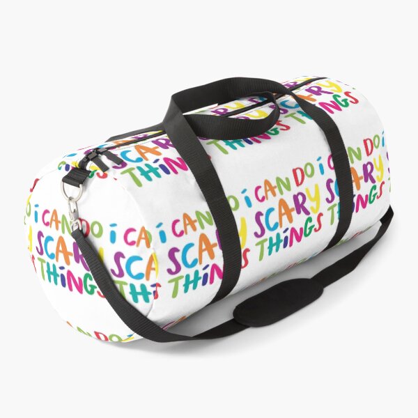 Item preview, I Can Do Scary Things (rainbow teacher version) designed and sold by jazzydevil.