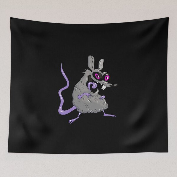 Item preview, Crazy stylish laboratory mouse with purple tail designed and sold by Joncasmiart.