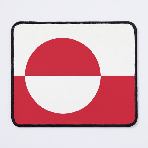Item preview, Greenland Flag designed and sold by BuxomBabe21.