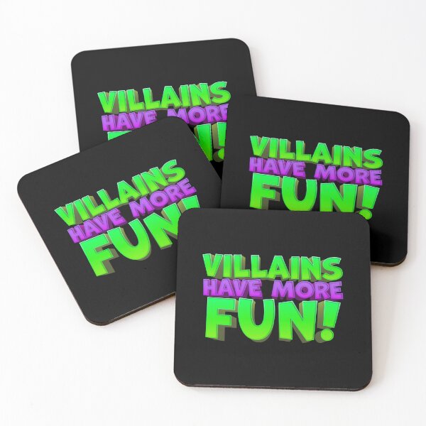 Item preview, Villains have more fun designed and sold by jazzydevil.