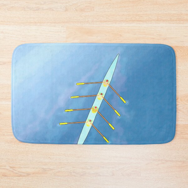 Item preview, Rowing Quad Crew Cartoon – No Text Edition designed and sold by Michael van der Hoorn.