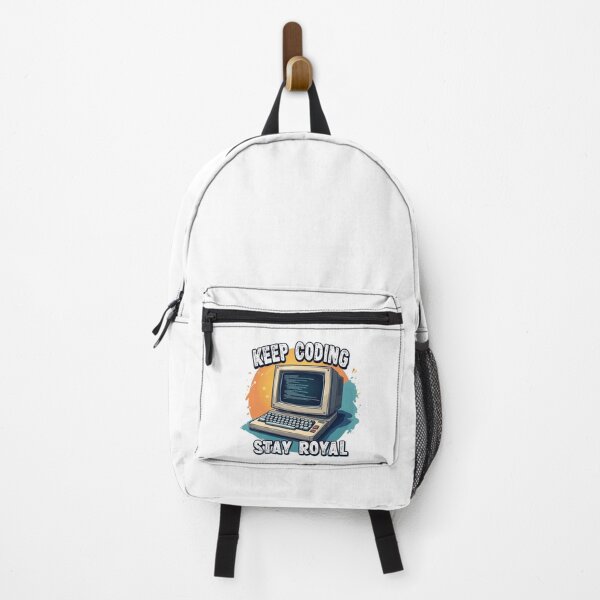 Item preview, Keep Coding Stay Royal, coding humor, geeky gifts designed and sold by HEI DesignPartners.