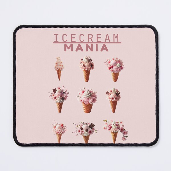 Item preview, Ice cream mania designed and sold by Coolparrotgirl.