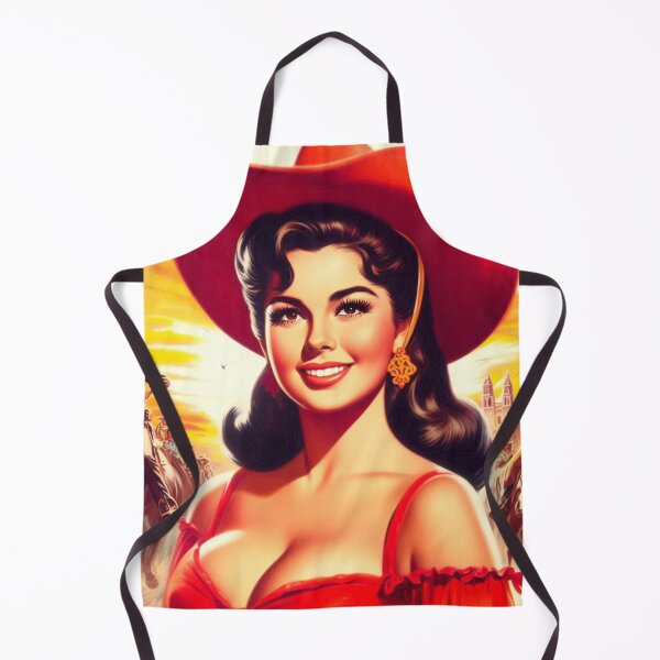 Item preview, Retro Cute Cowgirl designed and sold by PulpVintage.