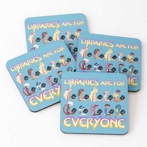 Item preview, She-Ra Library Icons - Libraries Are For Everyone designed and sold by PunkBookJockey.