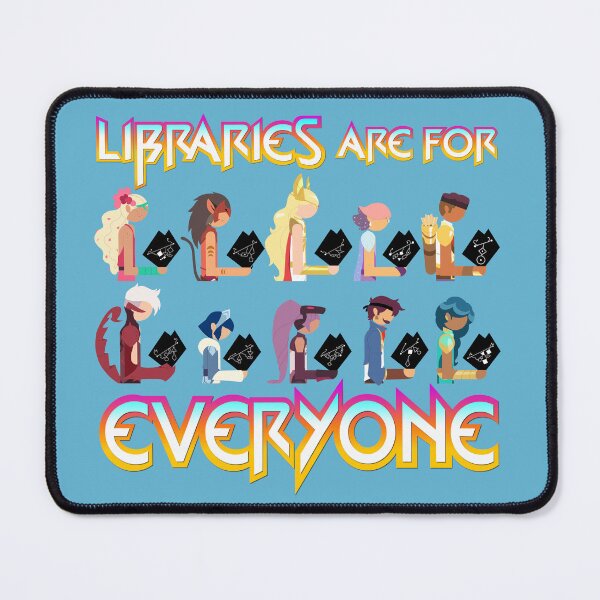 Item preview, She-Ra Library Icons - Libraries Are For Everyone designed and sold by PunkBookJockey.