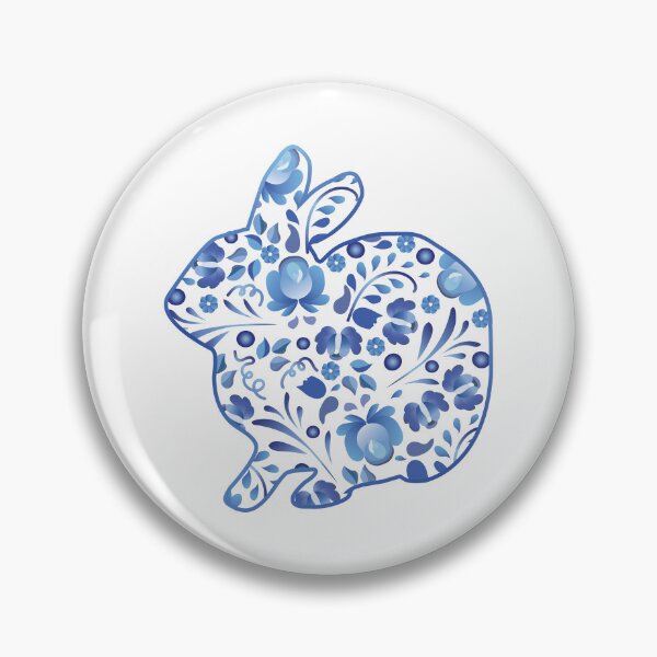 Item preview, Cute Floral Easter Bunny  designed and sold by MagnoliaLake.