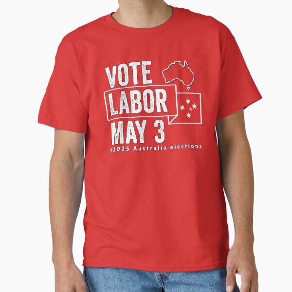 Artikel-Vorschau von Australian Labor Party/ Labour-Unterstützer Politik Wählen Sie die Labor Party Australische Wahl 2025 Männer Frauen Kinder, designt und verkauft von Taylor  ART.