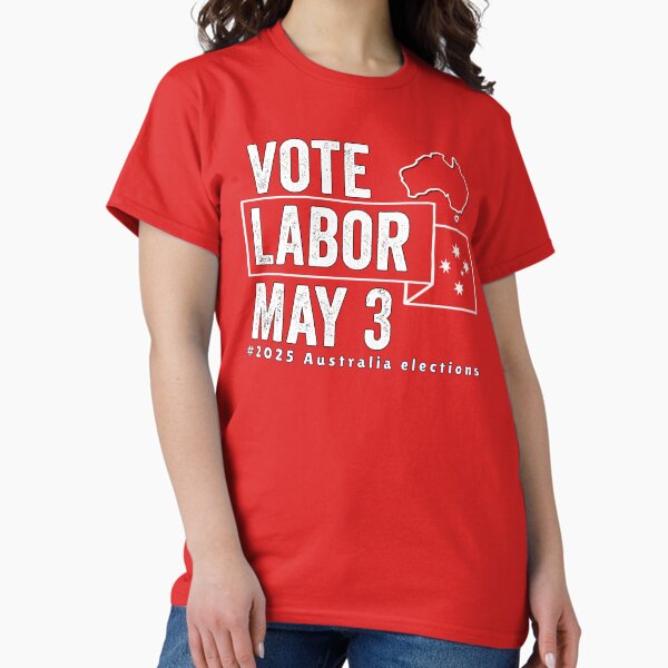 Item preview, Australian Labor Party/ labor Supporter Politics Vote For Labor Party Australian election 2025 Men Woman Kids  designed and sold by Taylor  ART.