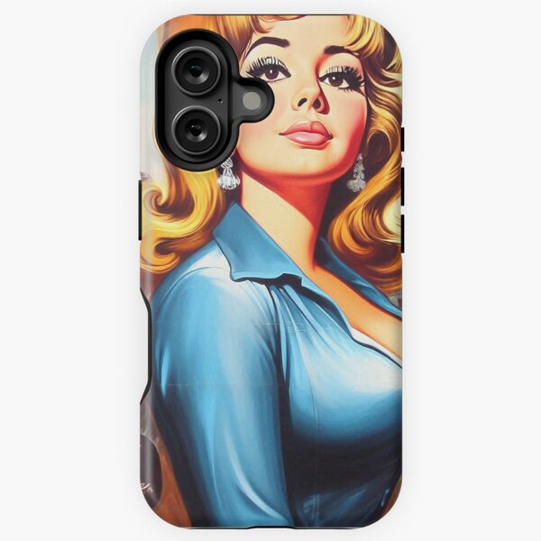 Item preview, Retro Blonde Pin-up designed and sold by PulpVintage.