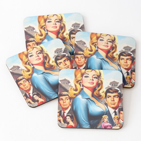 Item preview, Retro Blonde Pin-up designed and sold by PulpVintage.