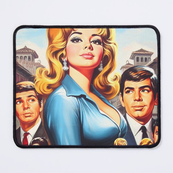 Item preview, Retro Blonde Pin-up designed and sold by PulpVintage.