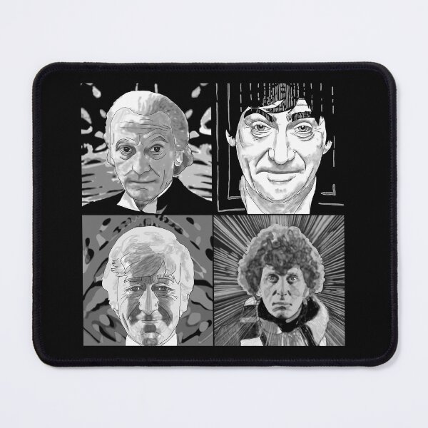Item preview, Dr Who The Four Doctors designed and sold by OffbeatMoon.