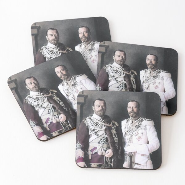 Item preview, Tsar Nicholas II & King George V designed and sold by 19th Century in Color.