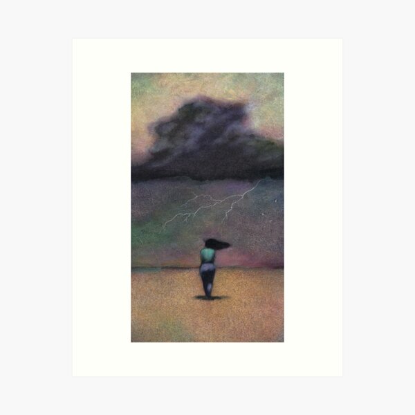 Aperçu de l'œuvre Surmonter la tempête créée et vendue par Tim Teebken Art.