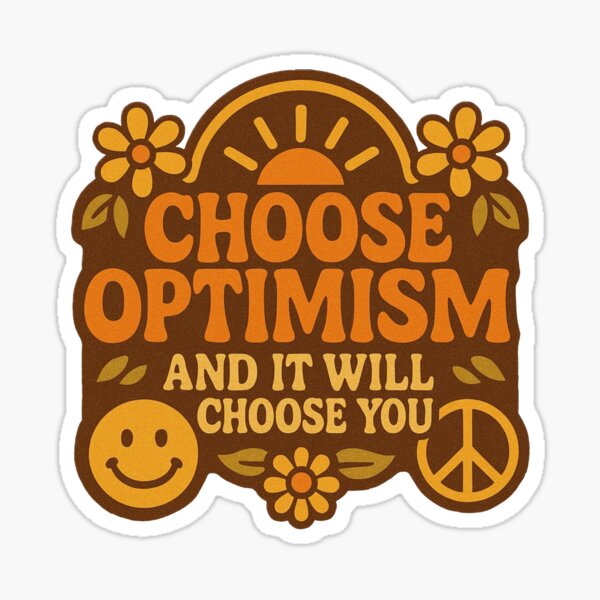 Item preview, Choose Optimism designed and sold by Mix-Tape-Merch.