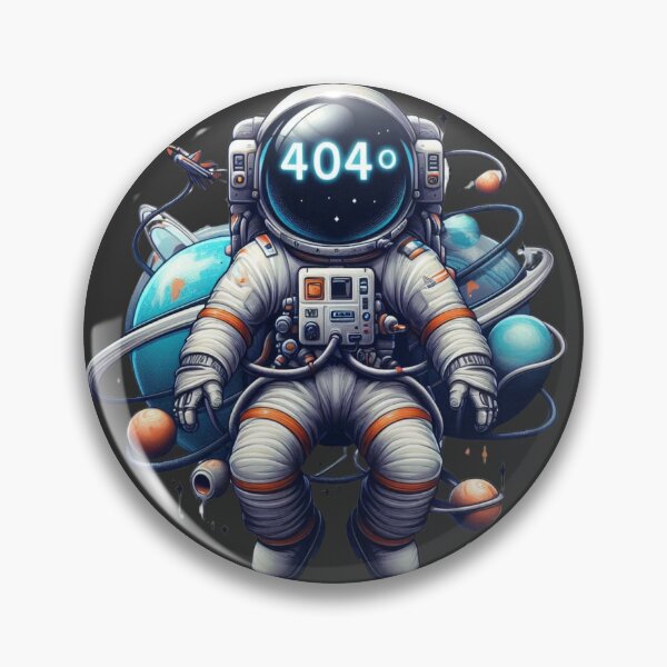Item preview, Glitched Astronaut - Exploring the Unknown designed and sold by ROZWALCZ.