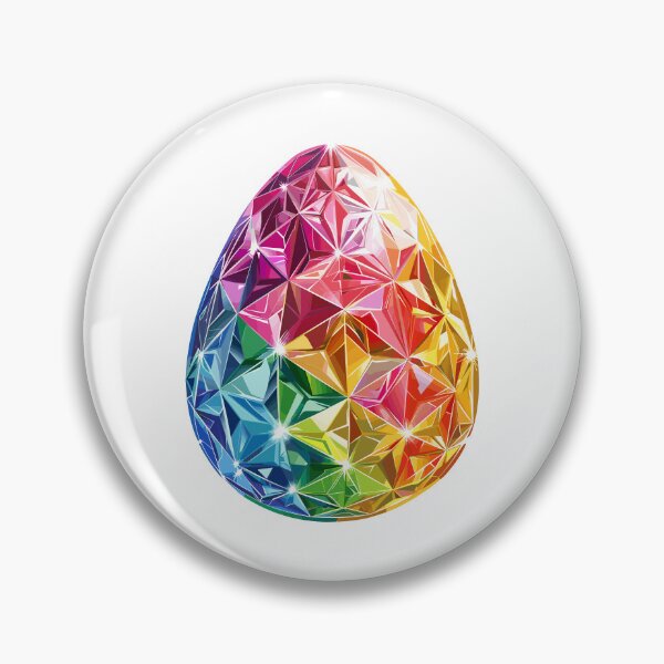 Item preview, Egg Rainbow shining diamond - happy easter designed and sold by MaveArts.