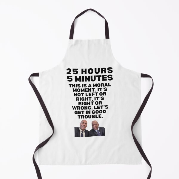 Item preview, Cory Booker and John Lewis Good Trouble 25 hours 5 minutes speech designed and sold by gillys.