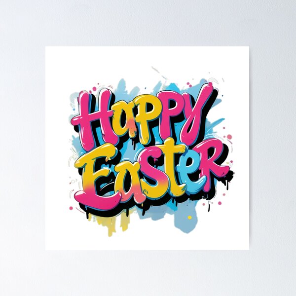 Item preview, Happy Easter Pastel  designed and sold by Retro &new generation .