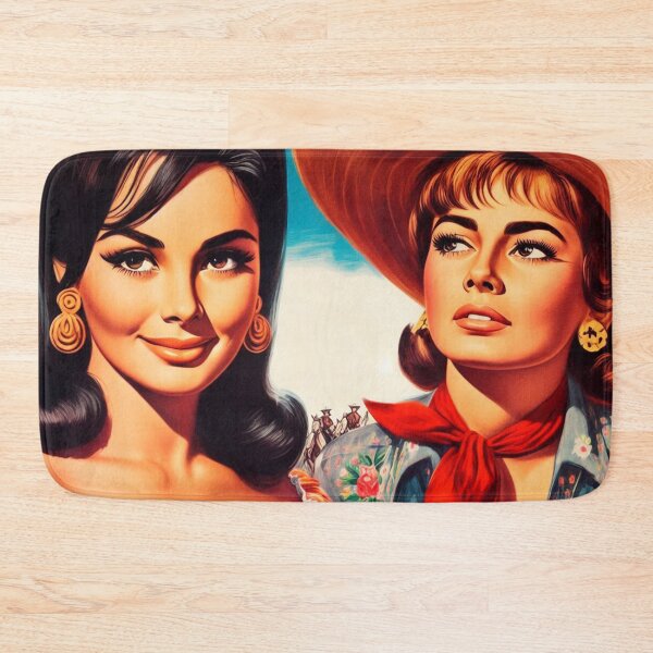 Item preview, Retro Cowgirls designed and sold by PulpVintage.