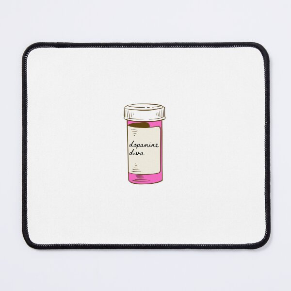 Item preview, “Dopamine Diva” Sticker – Cute ADHD Med Bottle Design | Funny Mental Health & Medication Aesthetic designed and sold by blush mind.