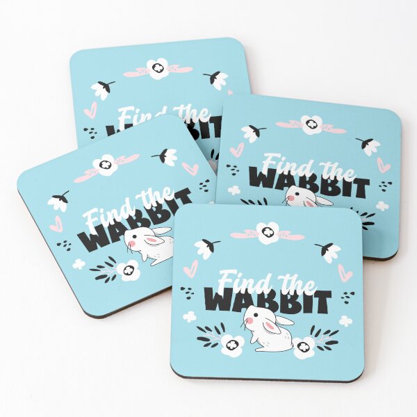 Item preview, Find The Wabbit – Cute, Cozy & Full of Fun! designed and sold by FusionBreezeBTQ.