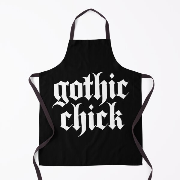 Item preview, Gothic Chick T-Shirt, Gothic Lettering Tee, Punk Rock Alternative Shirt for Women designed and sold by fenrirwulf68.