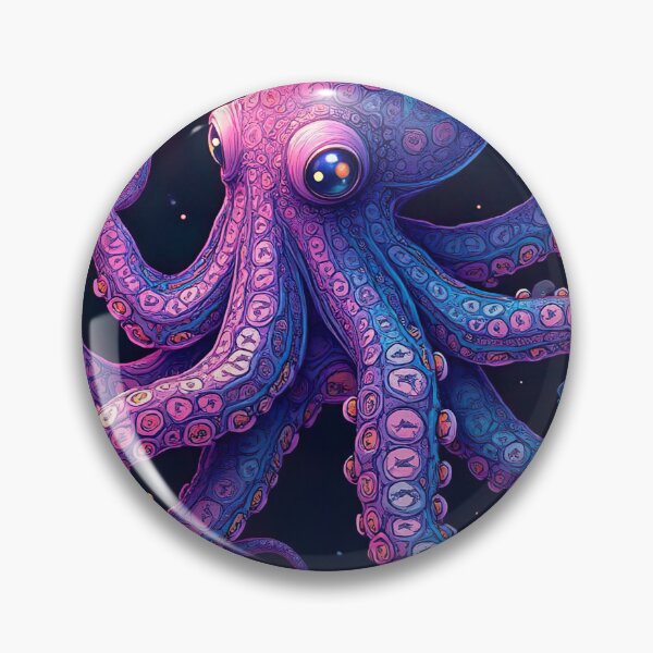Item preview, Psychedelic Sea Creature designed and sold by LemonheadLaurasArt.