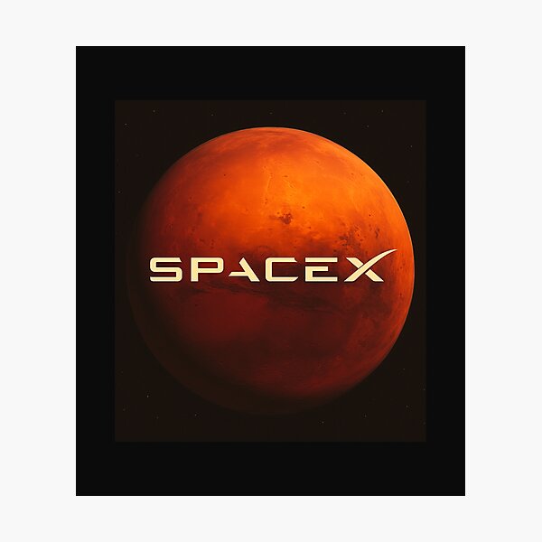 Item preview, spacex logo designed and sold by TEEJAMBOREE.