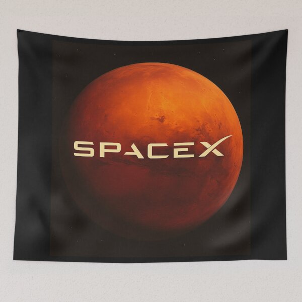 Item preview, spacex logo designed and sold by TEEJAMBOREE.