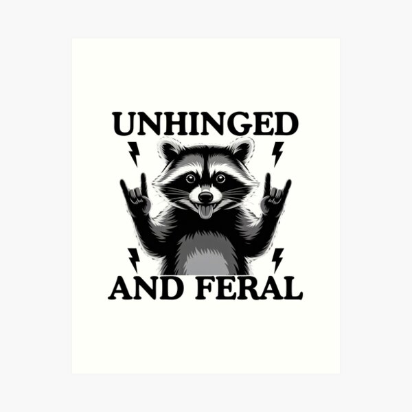 Item preview, Unhinged and Feral designed and sold by Alberto Dominguez.