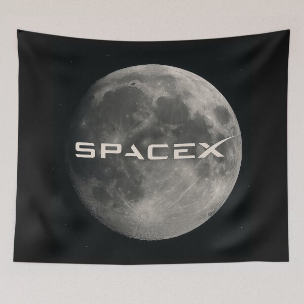 Item preview, spacex logo designed and sold by TEEJAMBOREE.