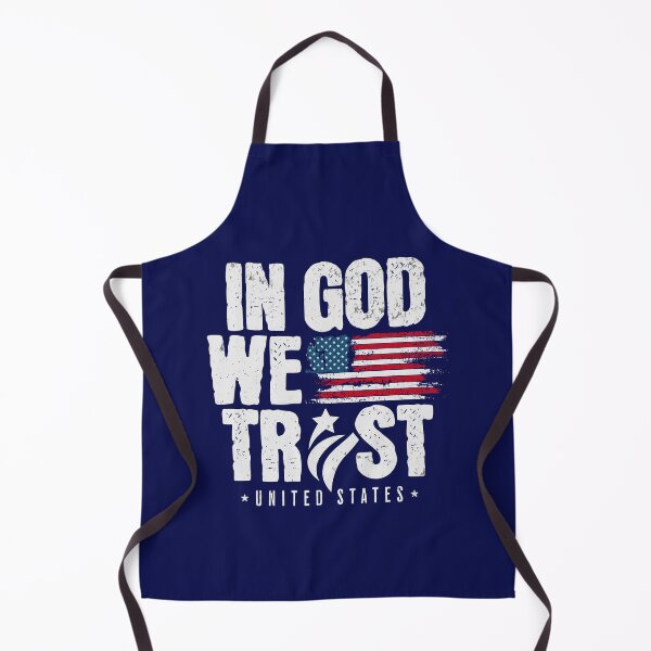 Item preview, In God We Trust – American Flag Patriotic USA Freedom Tee designed and sold by DAMOTAmagazine.