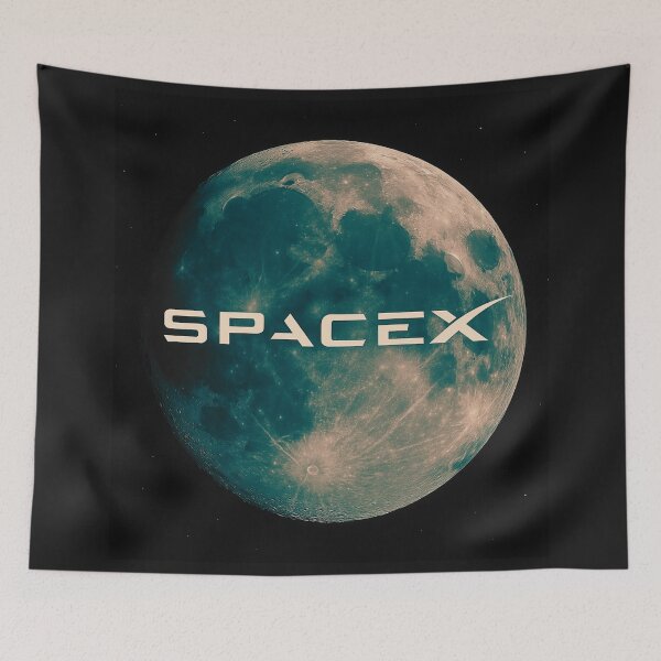 Item preview, spacex logo designed and sold by TEEJAMBOREE.