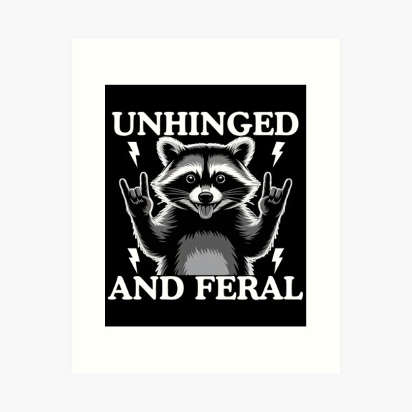 Item preview, Unhinged and Feral designed and sold by Alberto Dominguez.