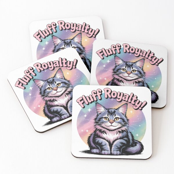 Item preview, Majestic Maine Coon Cat – Fluff Royalty Art designed and sold by WildlifeInc.