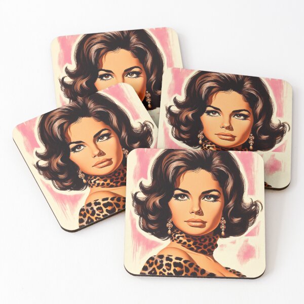 Item preview, Leopard Print Girl designed and sold by PulpVintage.