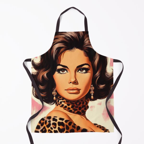 Item preview, Leopard Print Girl designed and sold by PulpVintage.