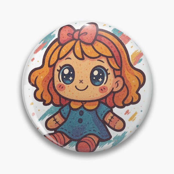 Item preview, Lovely Vintage Kawaii Doll designed and sold by JonelleTshirts.