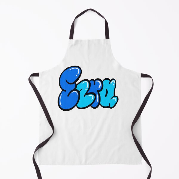 Item preview, Ezra name in blue graffiti calligraphy Top 10 best personalized gifts for boys Ezra designed and sold by Artonmytee.