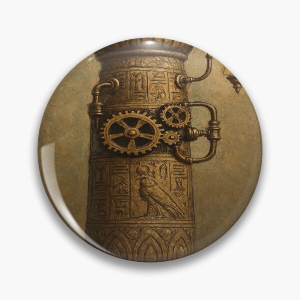 Item preview, The Pillar of Time, a fusion of Egyptian and steampunk designed and sold by VidyoeDesigns67.