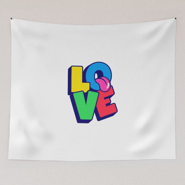 Item preview, Fun "Love": Express your love in a fun style. designed and sold by AliKwStore.