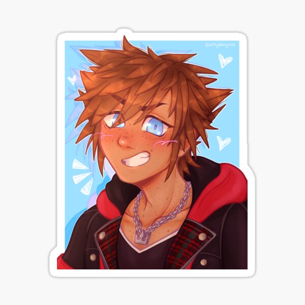 Vista previa del artículo con la obra «Sora Kingdom Hearts 3», diseñado y vendido por ebony-rose.