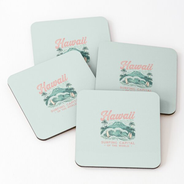 Item preview, Hawaii Surfing Capital Waikiki Beach  designed and sold by Stickers by @molllyclare.