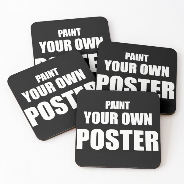 Item preview, Paint Your Own Poster designed and sold by PoliteAdjacent.