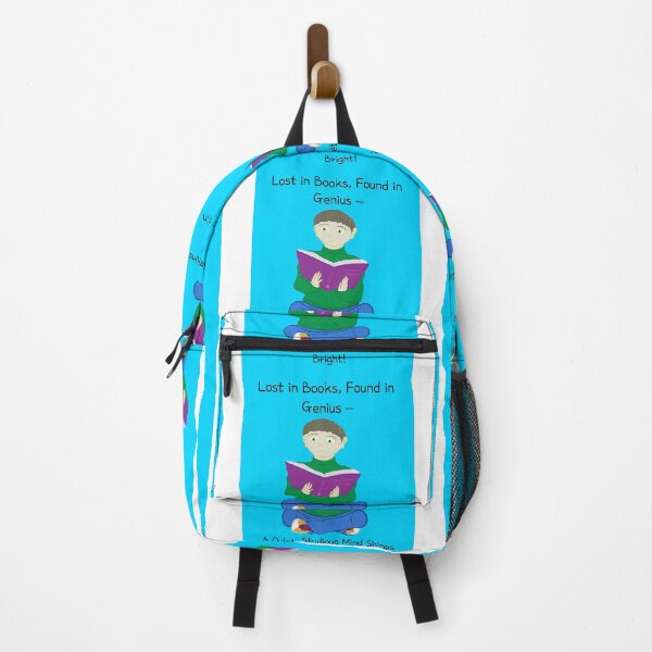 Item preview, Lost in Books, Found in Genius – A Quiet, Studious Mind Shines Bright! designed and sold by Sibyl-Arts.