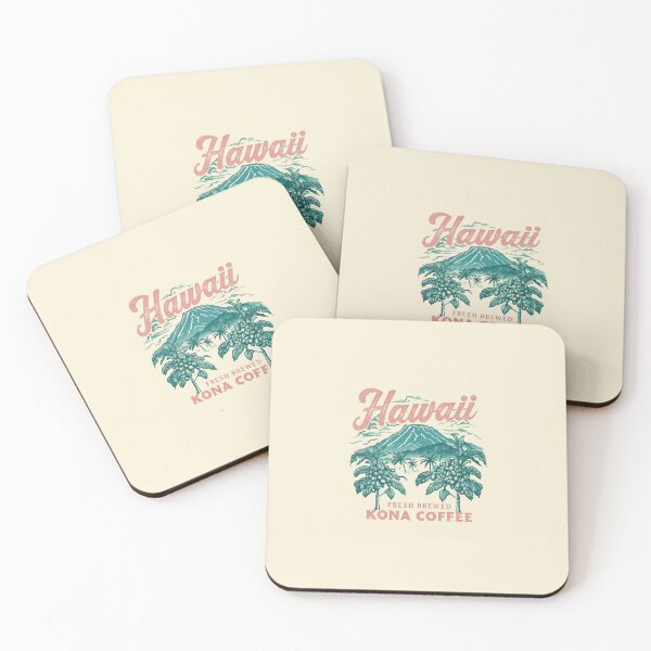 Item preview, Hawaii Kona Coffee Vintage Travel designed and sold by Stickers by @molllyclare.