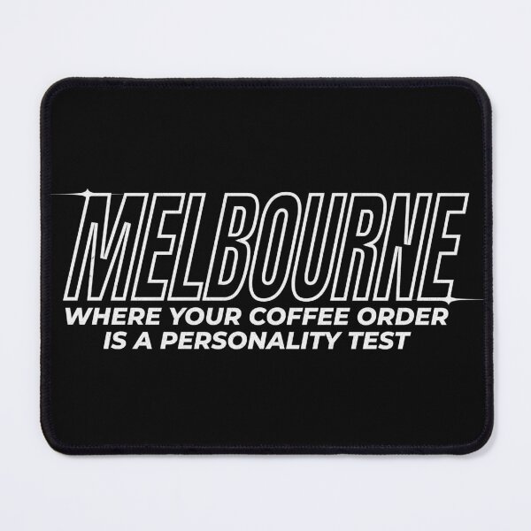 Item preview, Melbourne: The Coffee Cult designed and sold by mr-k-store.