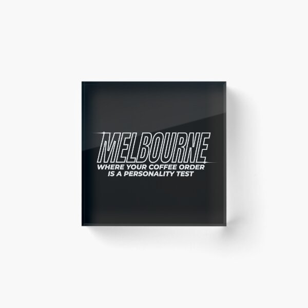Item preview, Melbourne: The Coffee Cult designed and sold by mr-k-store.